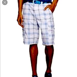 Urban Pipeline plaid cargo shorts